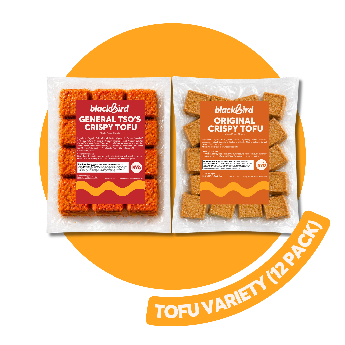 TOFU — Order Online | Shop Vegan Now — Order Today — Blackbird Foods